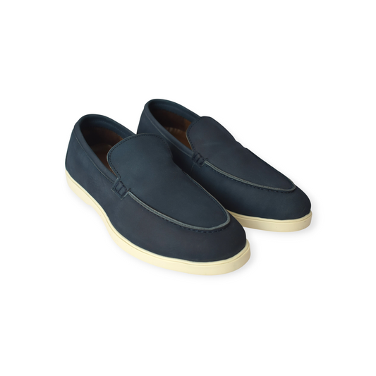 Capri BLEU - The Cobbler Mocassin, bottine, basket, sneakers en cuir pour homme, style classique, chaussures pour Homme