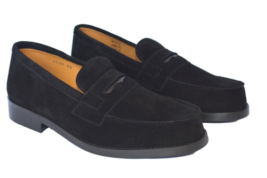 London College DAIM NOIR - The Cobbler Mocassin, bottine, basket, sneakers en cuir pour homme, style classique, chaussures pour Homme