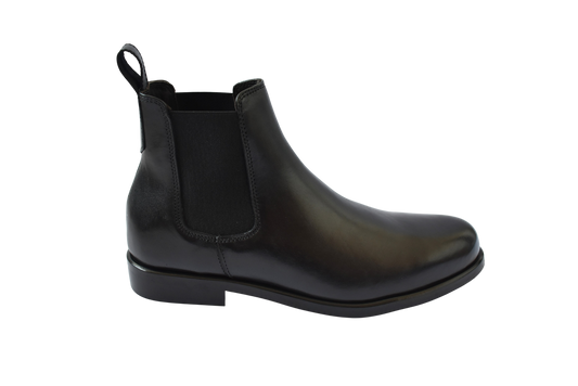 Chester NOIR - The Cobbler Mocassin, bottine, basket, sneakers en cuir pour homme, style classique, chaussures pour Homme