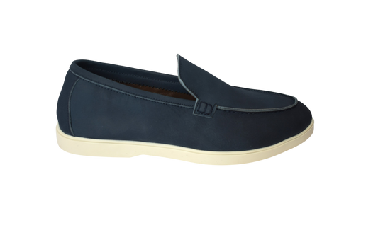 Capri BLEU - The Cobbler Mocassin, bottine, basket, sneakers en cuir pour homme, style classique, chaussures pour Homme